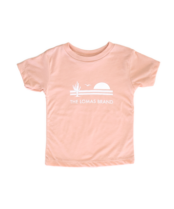 Little Lomas Branded Tee (Pink)