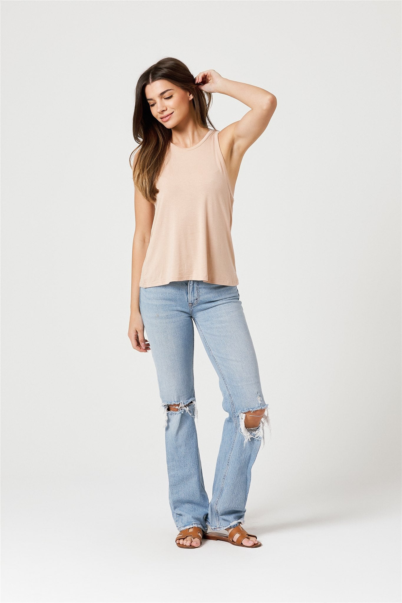 Modal Breezy Open-Side Tank | The Lomas Brand