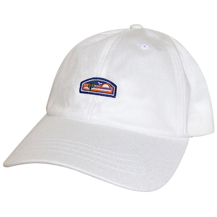Desert Coast Dad Cap - White - The Lomas Brand