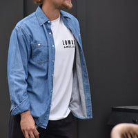 Denim Shirt Jacket - The Lomas Brand