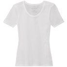 Easy Soft Rib Tee - WHite - The Lomas Brand